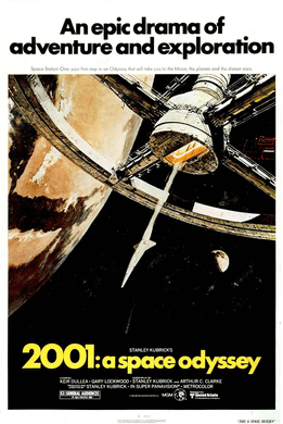 Cover for 2001: A Space Odyssey.